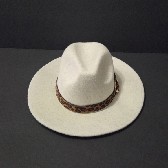 Altar'd State Leopard Belted Wool Hat - Picture 4 of 16